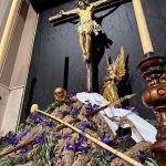 Altar de Cultos para el tríduo del Cristo de la Humildad